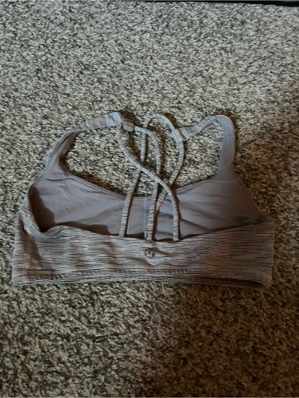 Lululemon strap sports bra